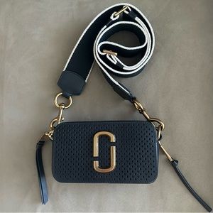 Marc Jacobs Perforated Snapshot Crossbody Bag